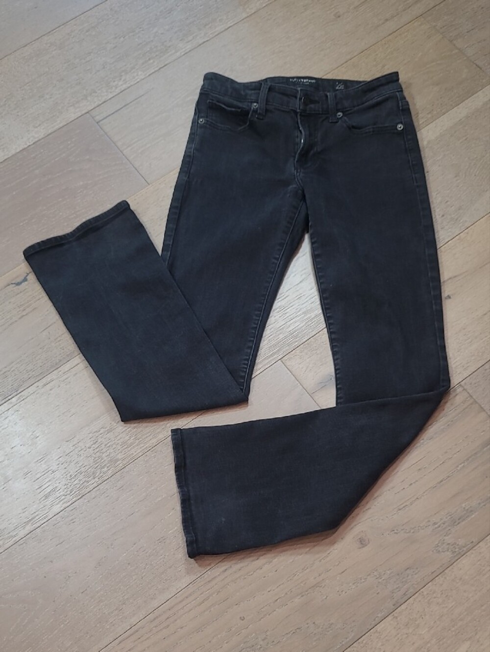 Lucky Brand Jeans Women's sz 4/27 Low Rise Sweet Boot Black Denim Jeans